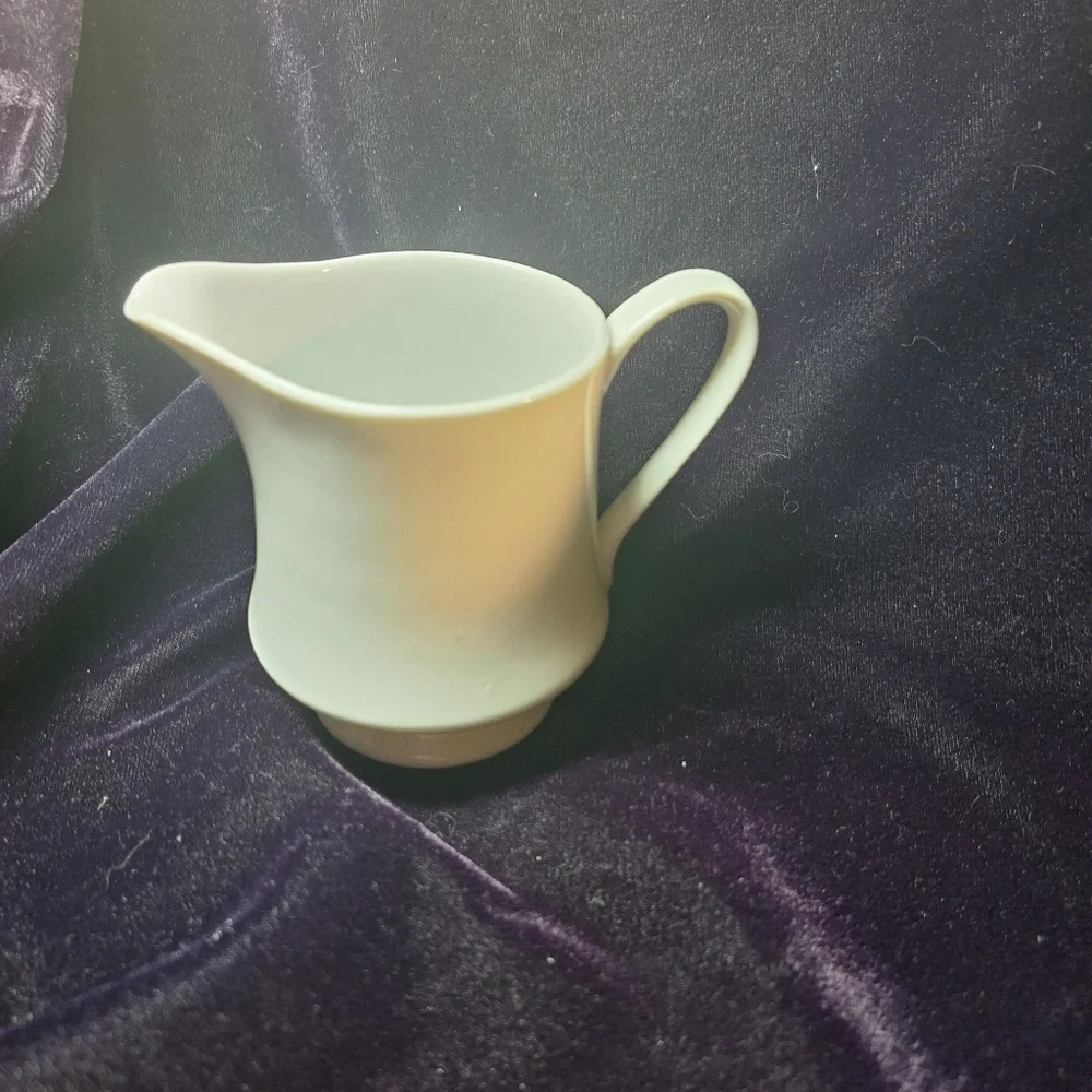 White porcelain creamer